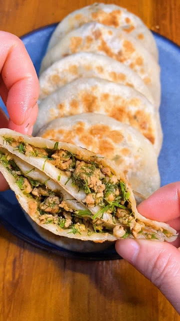 家常茴香肉餡餅 簡(jiǎn)單易做，香氣四溢的美味